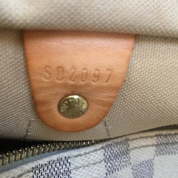 **SOLD ~ please do not buy** Louis Vuitton Speedy 30 Damier Azur - Picture 14 of 16